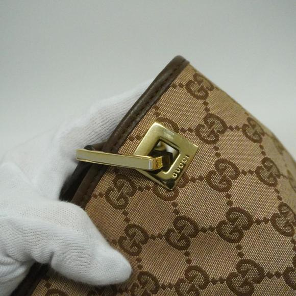 GUCCI tote bag GG canvas 002 1098 brown gold hardware ladies - Picture 6 of 10